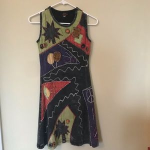 Patchwork dress
